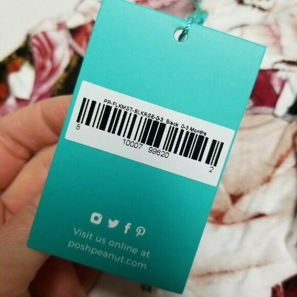 NWT Posh Peanut Bodysuit Outfit | 0-3 months - Picture 6 of 10